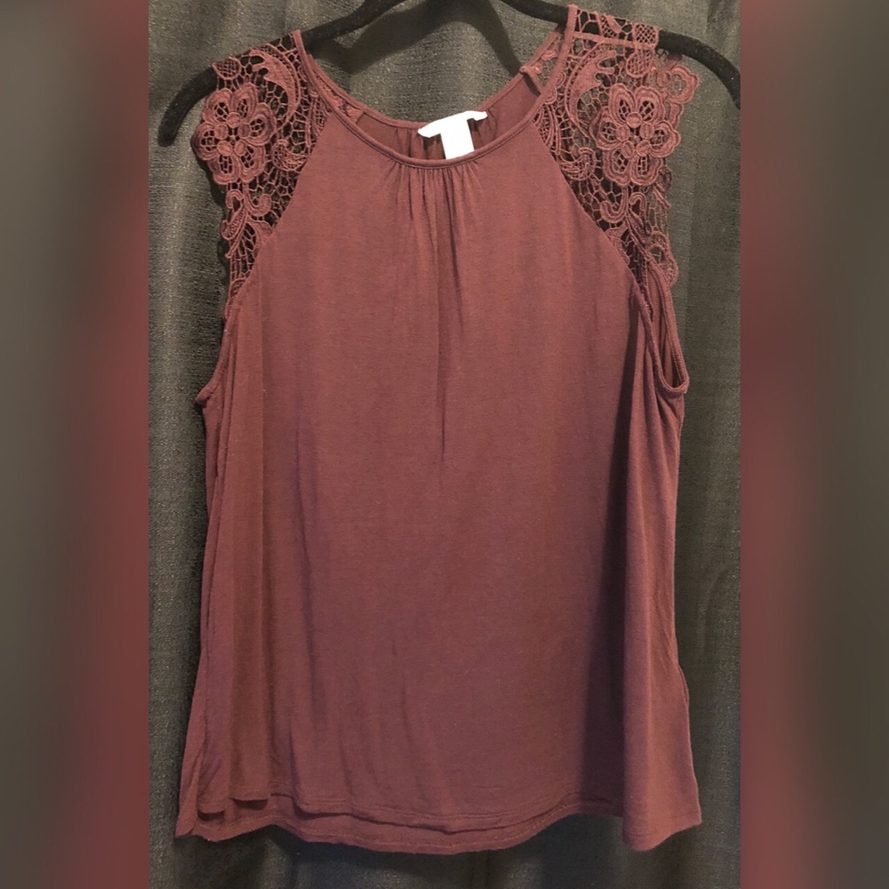 H&M Burgundy Tank